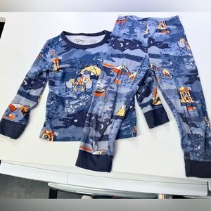 4T Rumi & Ryder pajamas, camping theme